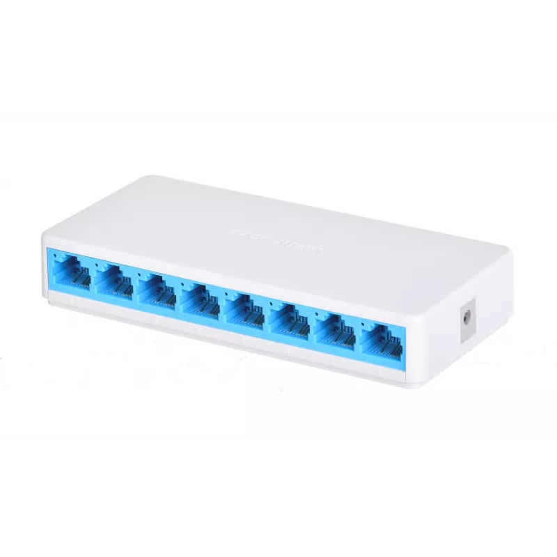 Kytkin Mercusys MS108 8 porttia RJ-45 10/100Mbps hallitsematon