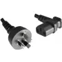 Microconnect PE010418AUSTRALIA-A virtakaapeli musta 1,8 m virtapistoke tyyppi I C13-liitin