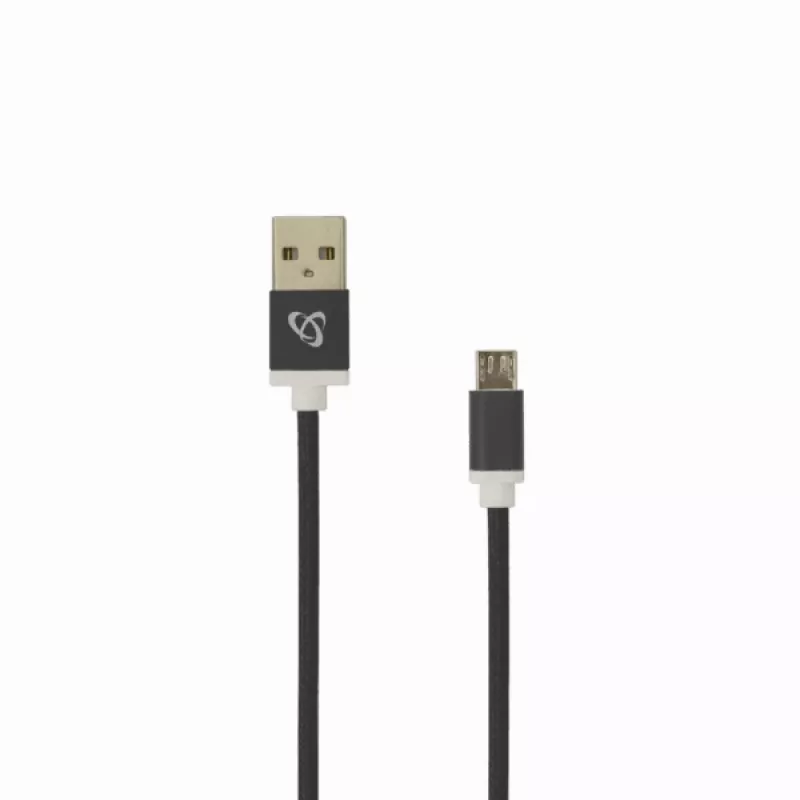 Sbox USB->Micro USB M/M 1,5 m USB-10315B musta