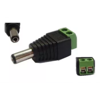 DC-pistoke 5,5 × 2,1 mm extra digital, malli PMC, 10 kpl:n pakkaus