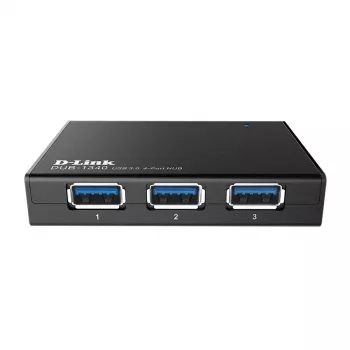 USB-keskitin D-Link DUB-1340 musta