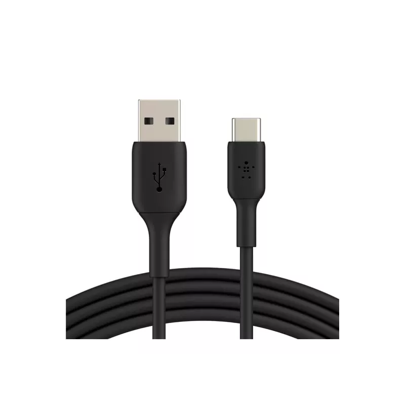 USB-A - USB-C -kaapeli 3 m musta