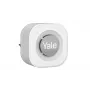 Yale ovikello-gong harmaa, valkoinen