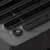 HAVN HS 420 VGPU PC-kotelo, Midi-Tower, E-ATX, karkaistu lasi, PCIe-5.0-riser-kaapeli - musta