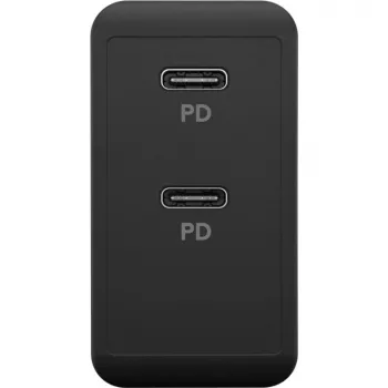Sisälaturi Goobay 61757 pikalataus USB Type-C 2 porttia musta