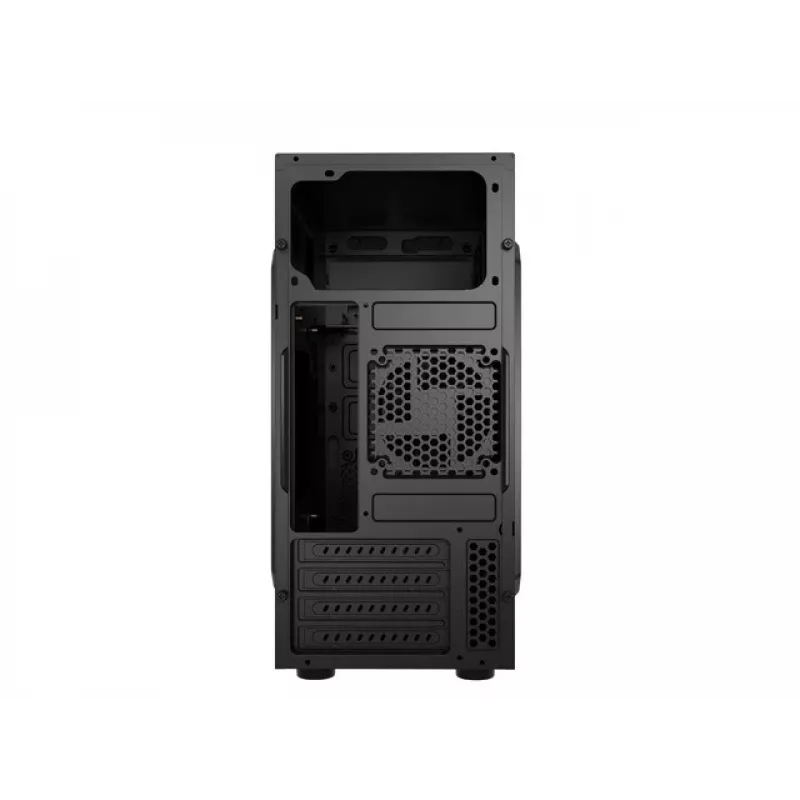 PC-kotelo NATEC Helix Mini Tower musta — microATX/Mini-ITX, 3×3,5