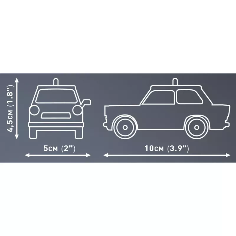 Trabant 601 Polizei, rakennuslelu