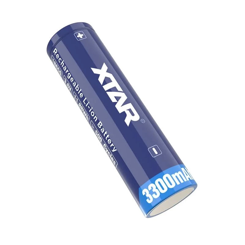 Paristo 18650 3,6V Li-ion 3300 mAh suojattu