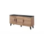 Cama sideboard LOTTA 150 3D wotan oak + mat musta