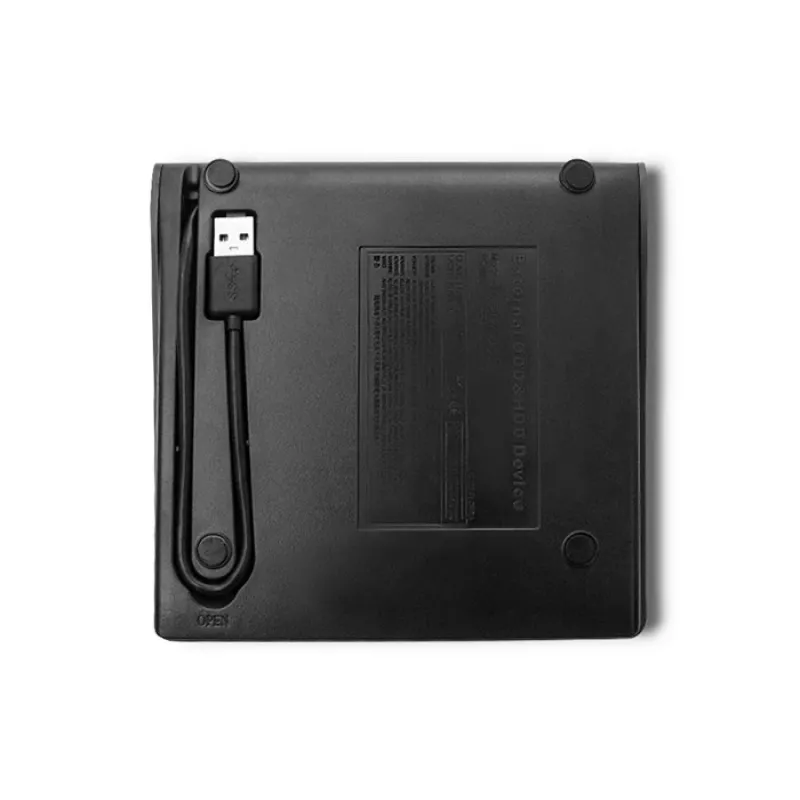 Ulkoinen USB 2.0 SATA -optisen aseman kotelo Qoltec 51863 musta