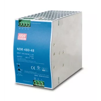 Virtalähde PLANET PWR-480-48 480W sininen harmaa