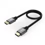 Unitek C137W HDMI 2.1 -kaapeli, 1,5 m, 48 Gbps, 8K@60Hz, 4K@120Hz, eARC, kullatut liittimet, musta