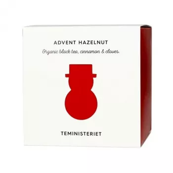 Irtonainen musta tee Advent Hazelnut 100g - Teministeriet