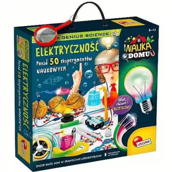Opetuksellinen elektroniikkarakennussarja Liscianigiochi Set I'm A Genius Electricity (malli 304-pl97524)