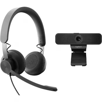 Henkilökohtainen videoneuvottelujärjestelmä Logitech Zone Wired UC