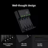 GC VitalCharger laturi 2xAA 2000 mAh 2xAAA 800 mAh