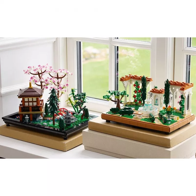 LEGO ICONS 10359 Suihkulähdepuutarha