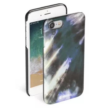 Suojakotelo läppäkannella Krusell Limited Apple iPhone 8/7 – twirl earth -kuosi