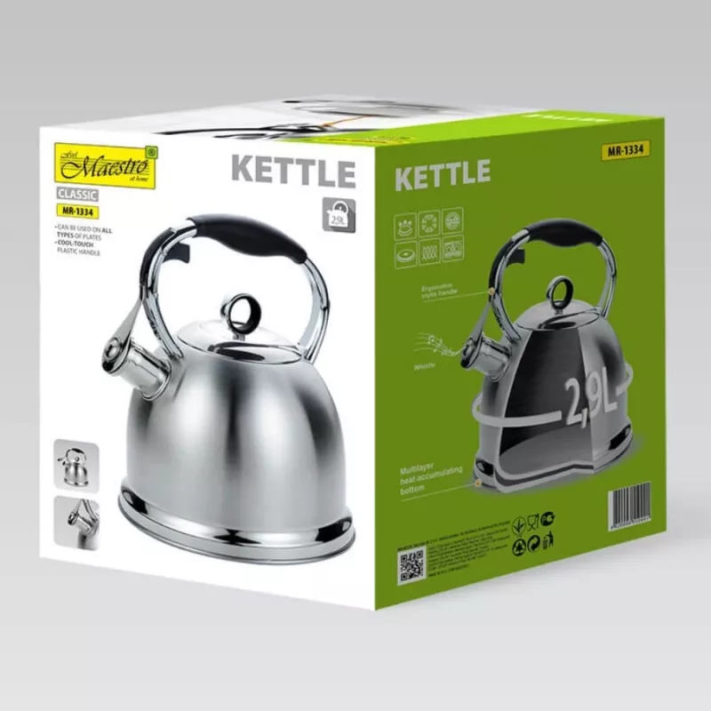Maestro MR-1334 liesikattila, 2,9 l, ruostumaton teräs