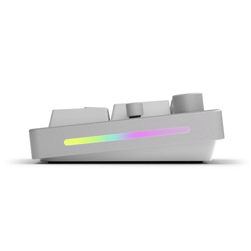 Glorious GMMK Wireless Numpad - Fox-kytkimet, harmaa/valkoinen (GLO-GMMK-NP-FOX-W)