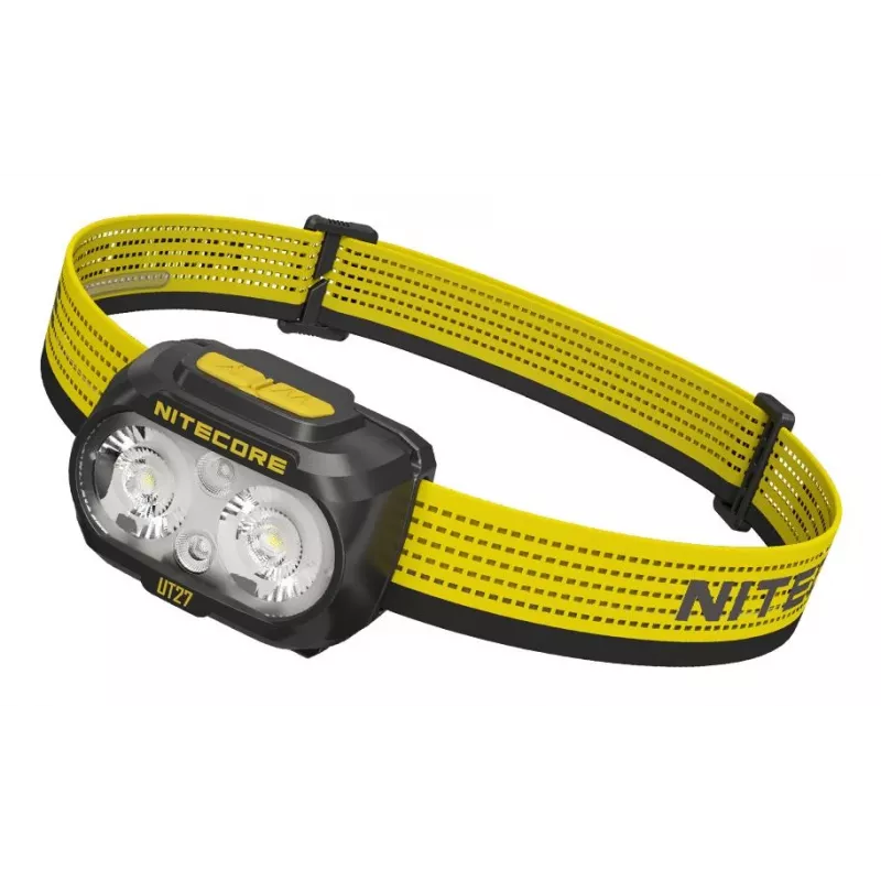 Nitecore UT27 MCT musta, keltainen otsalamppu-LED