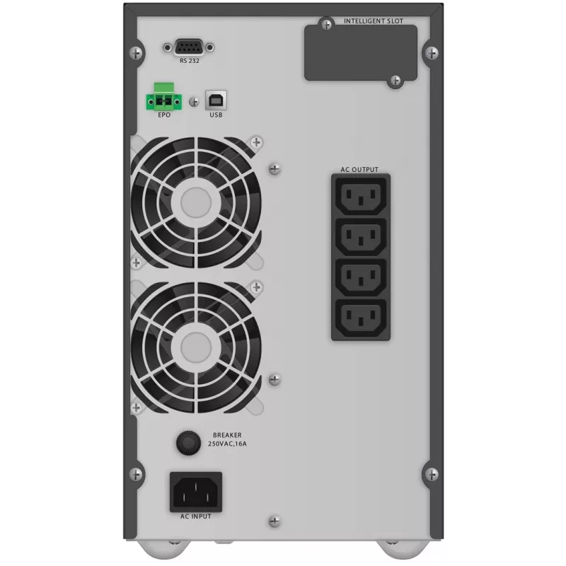 PowerWalker VFI 2000 TG kaksoismuunnos (online) 2 kVA 1800 W 4 pistorasiaa