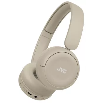 JVC HA-S59W headset johdollinen & langaton panta musiikki/arkikäyttö USB Type-C Bluetooth beige