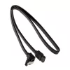 SATA-kaapeli Akasa Proslim 90° 50 cm — kulmikas SATA-datakaapeli, 50 cm