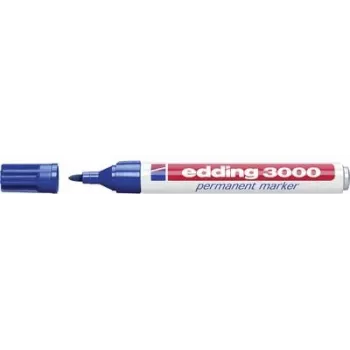 Pysyvä merkki Edding 3000 sininen 10 kpl