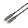 Hybridi-USB-C-videokaapeli TB AKTBXIACCOP500B 4K, 5 m pituus