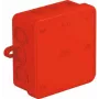 Kaapelin haarajakorasia 85x85x40 PE punainen A 11 H (2000164)