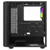 Savio Noctis Glass RGB Cube tietokonekotelo, ATX/Micro-ATX/Mini-ITX, karkaistua lasia oleva etuosa, RGB-tuulettimet, musta