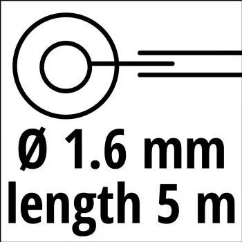 Siimakela trimmeriin Einhell 3405117 punainen muovi 1 kpl