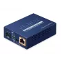 PLANET 1-porttinen 100/1000X SFP-verkkomediakonvertteri sininen