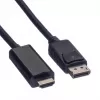 DisplayPort-kaapeli VALUE DP - UHDTV M/M 1 m