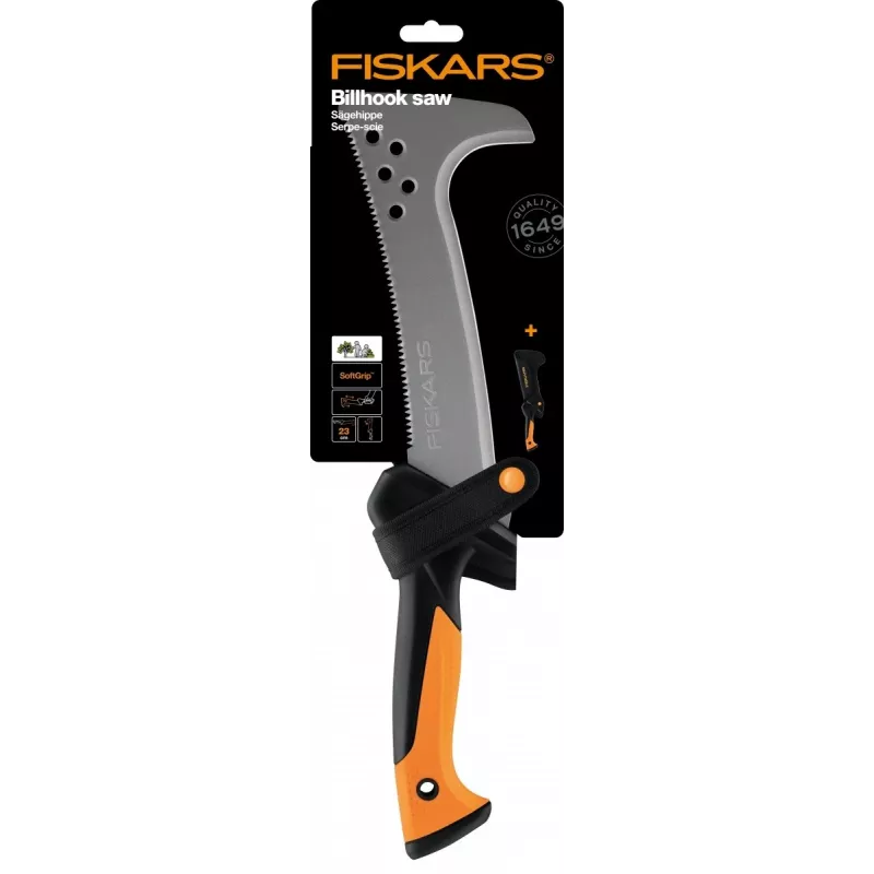 Fiskars 1051233 käsipistosaha 23 cm musta, oranssi, hopea