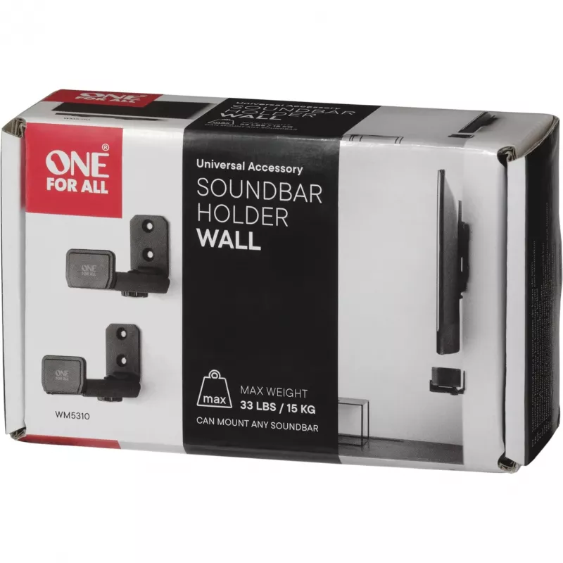 One For All WM5310 soundbar-seinäteline FLAT (WM5310)