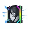 Tuuletin Lian Li UNI FAN SL Wireless 120 Reverse Blade