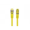 Verkkokaapeli Lanberg PCF6A-10CU-0025-Y RJ-45 Cat6a 0,25 m keltainen