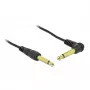 Audiokaapeli DeLOCK 85939 2m 6,35mm musta