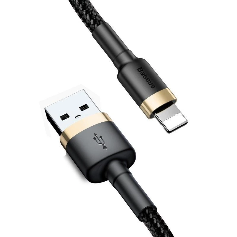Baseus Cafule kaapeli USB Lightning 1,5 A 2 m (kulta+musta)