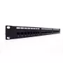 DIGITUS Professional DN-91624U - patch-paneeli - RJ-45 X 24 - musta, RAL 9005 - 1U (19 tuumaa)