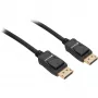 DisplayPort-kaapeli Sharkoon 1.4 8K 3 m, DisplayPort 1.4, 3 m pituus, tukee 8K-resoluutiota
