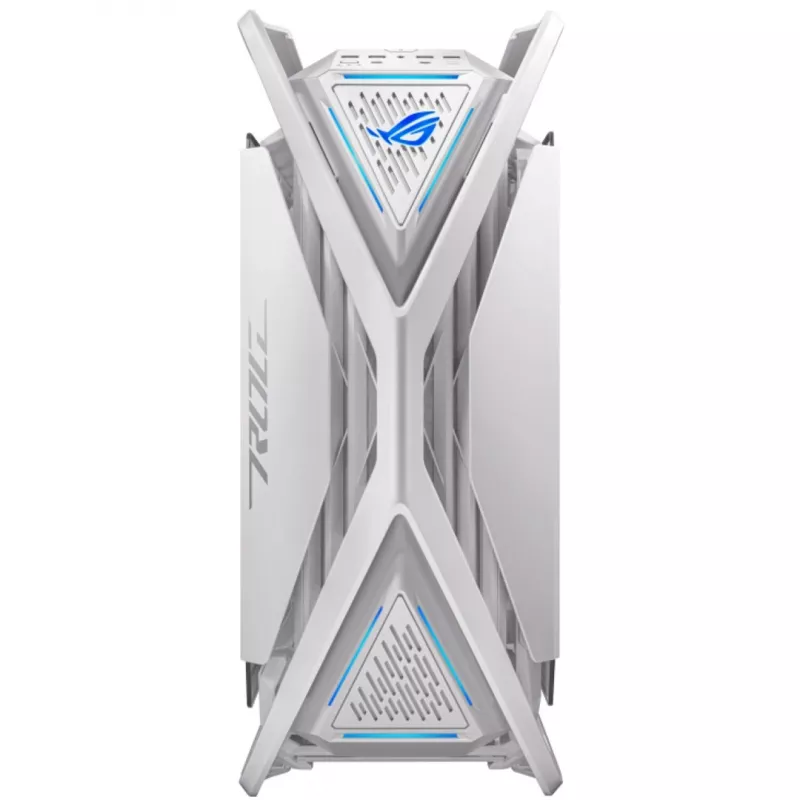 ASUS ROG GR701 Hyperion White, PC, valkoinen, ATX, EATX, micro ATX, Mini-ITX, alumiini, Multi, Front