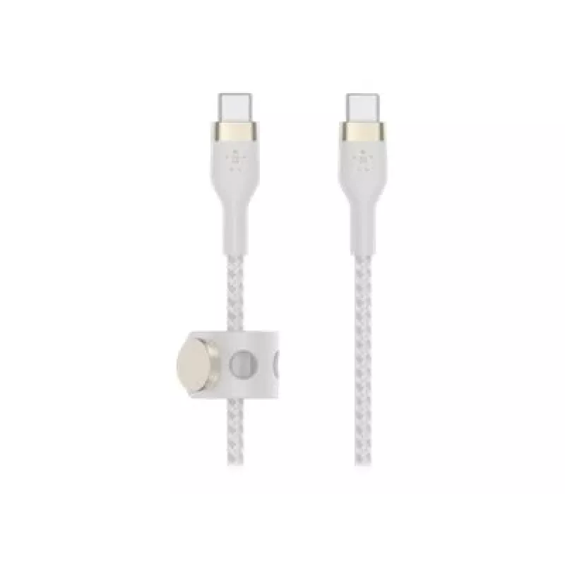 Belkin BOOSTCHARGE PRO Flex USB-kaapeli 1 m USB 2.0 USB-C valkoinen (CAB011BT1MWH)