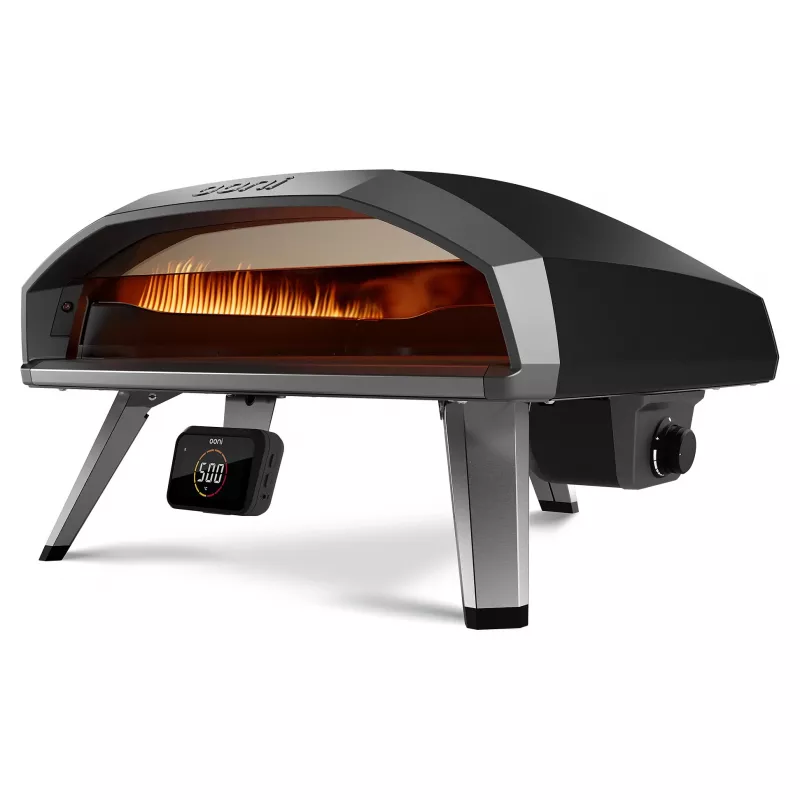 Ooni Koda 2 Pro pizzauuni musta hopea 1 pizza 46 cm