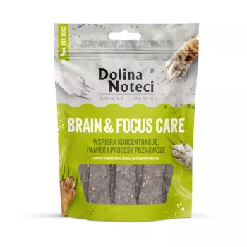 Koirien lisäravinto Dolina Noteci Smart Chews Brain & Focus Care, 7 kpl:n pakkaus — kognitiivinen tuki koirille