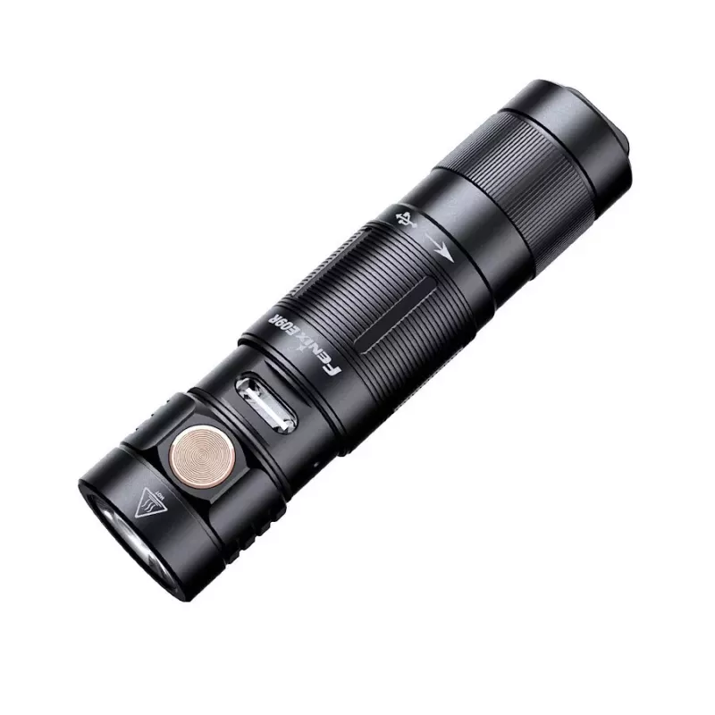 Taskulamppu Fenix E09R 600 lm, kompakti ladattava avainvalaisin