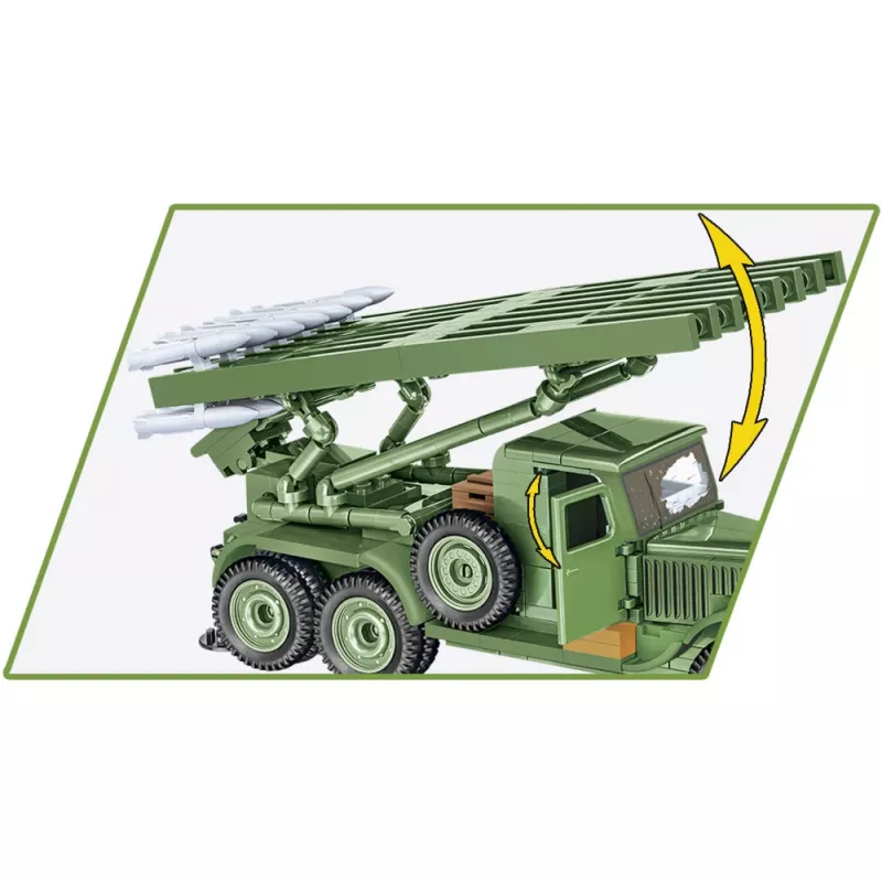 COBI-palikat BM-13 Katjuscha ZIS-6 440 osaa