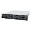 Synology RackStation RS2423+ NAS/tallennuspalvelin rack (2U) Ryzen Embedded V1780B 8 GB DDR4 0 TB DiskStation Manager musta, harmaa